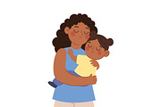 Mother and Child Moments Vector, a Person Illustration by CreartiveDesign (Thumbnail 9 of 10)