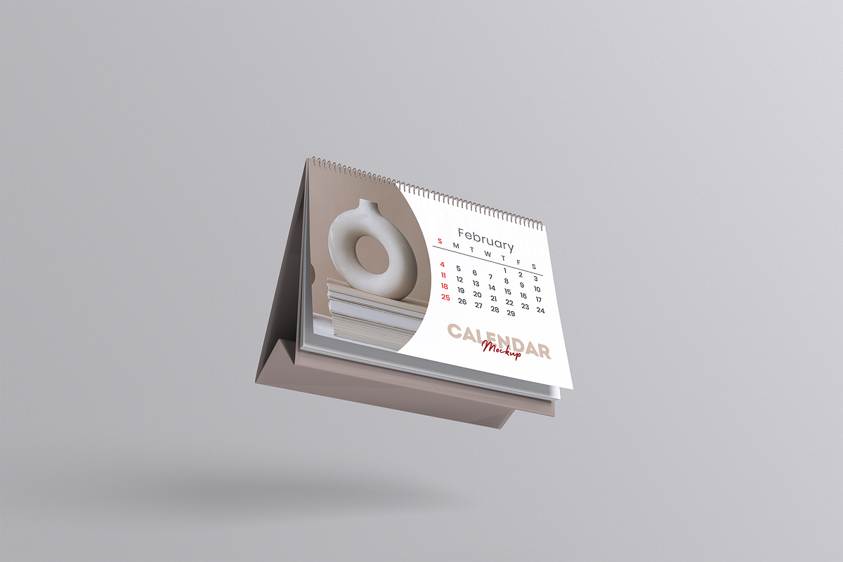 Calendar Mockup, a Household Mockup by xavier_studio (Photo 4 of 5)
