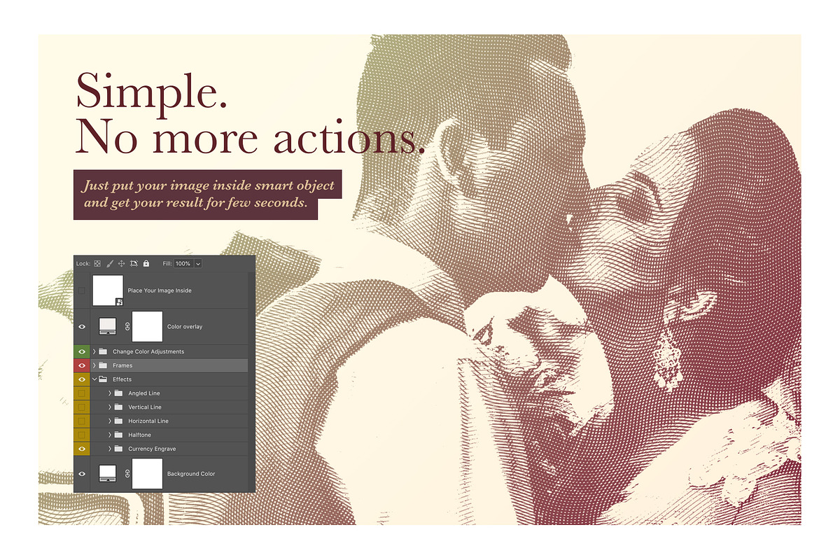 Engrave and Halftone Creator, an Action Add-On by Vintage Voyage Supply (Photo 10 of 12)
