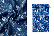 Cyanotype Floral Seamless Patterns, a Pattern Graphic by Ninterints (Thumbnail 16 of 18)