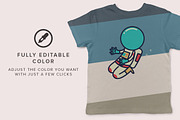Toddler’s Short-Sleeve Mockups, a Shirt Mockup by GraphicHero (Thumbnail 3 of 7)
