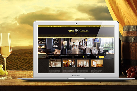 Hotella PSD template