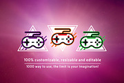 Logo Galaxy Bundle, a Branding & Logo Template by Manudesign (Thumbnail 2 of 4)