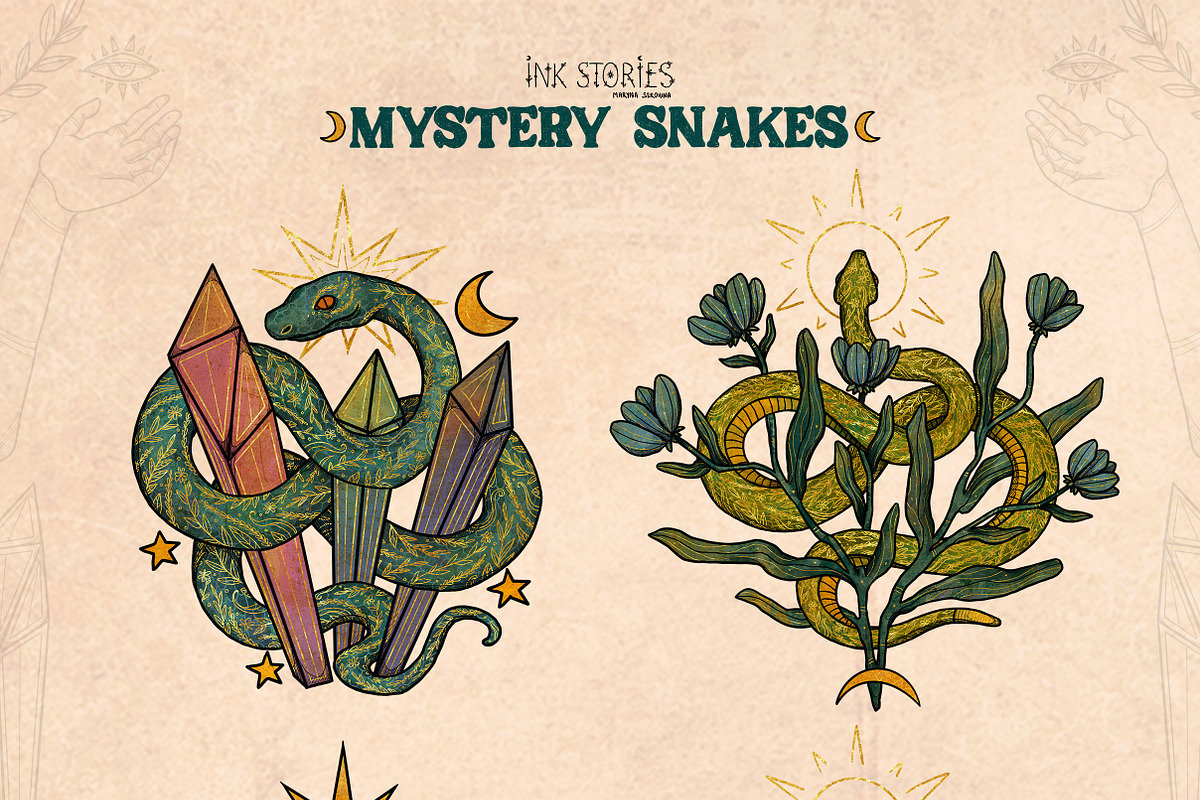 Mystery Snakes, an Animal Illustration by Ink Stories (Photo 26 of 31)