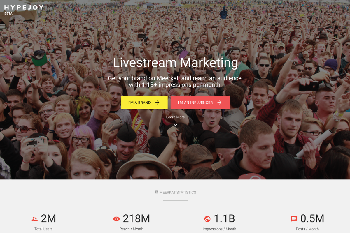 Hypejoy: Modern Clean Marketing Page, a HTML Template by kevin12 (Photo 1 of 4)