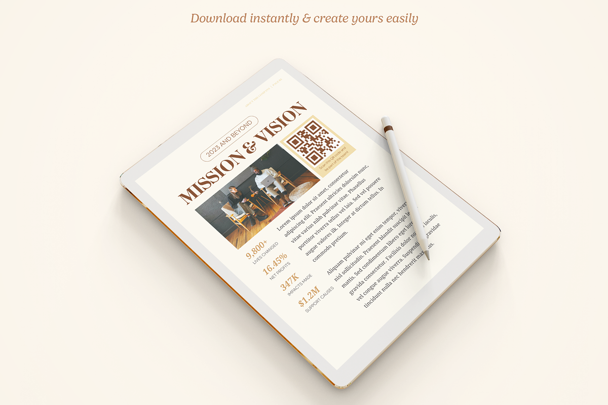 Bundle of Two Business Magazines, a Magazine Template by Creatif Foundry (Photo 10 of 10)