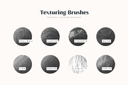 Natural Texture Procreate Brushes, a Brush Add-On by Creative Veila (Thumbnail 9 of 10)