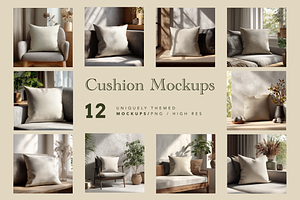 Cushion Mockups, a Beauty & Fashion Photo by Picturesque Stories