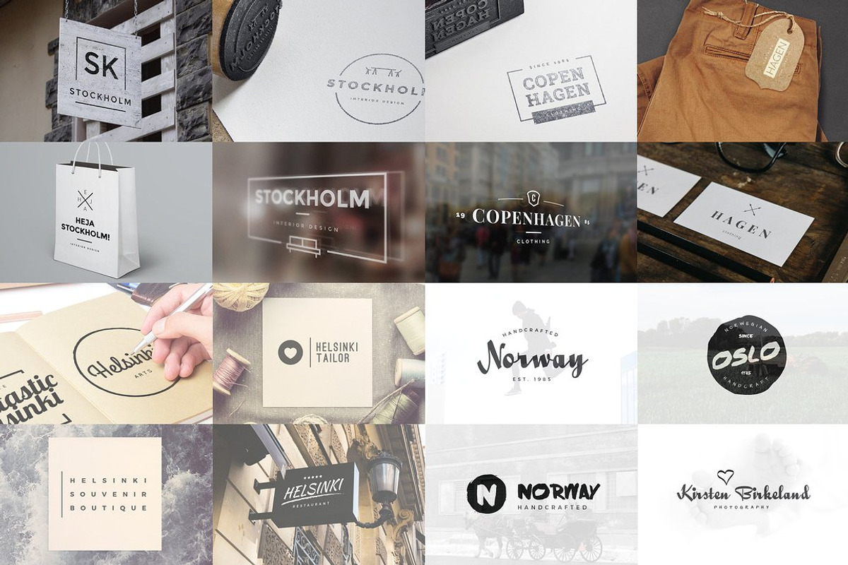 SALE! Logo Creators Dream Bundle, a Branding & Logo Template by Mats-Peter Forss (Photo 62 of 107)