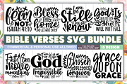 Bible Verses SVG Bundle, a Graphic by crafthome (Thumbnail 1 of 9)