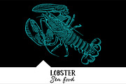 10 vector hand-drawn sea creatures, a Brochure Template by RichmanStudio (Thumbnail 5 of 11)