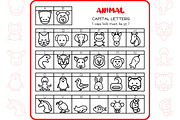 Animal Alphabet - Dingbat Font, a Symbol Font by WADLEN (Thumbnail 2 of 7)