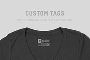 Next Level 1540 Women's Ideal V-Neck, a Shirt Mockup by Pixel Sauce™ (Thumbnail 7 of 7)