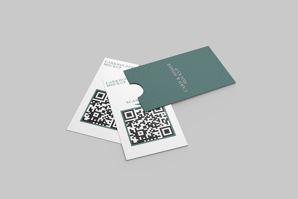 Elegant Card and Holder Mockup, a Product Mockup by FDR Studio (Photo 5 of 6)