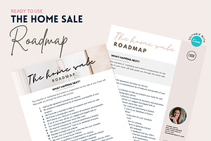 Home Sale Roadmap Template CANVA