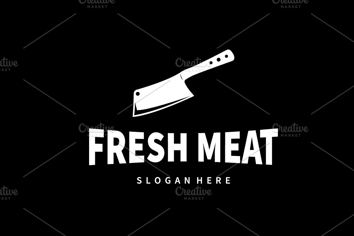 Modern Meat Cutting Logo With Clean, a Branding & Logo Template by Maylianaw28 (Photo 2 of 2)