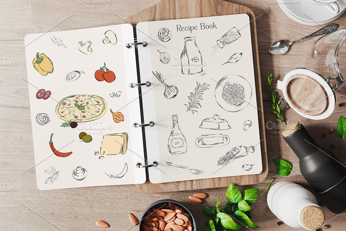 Italian Cuisine Vector Collection, a Graphic by MayaNavits (Photo 11 of 16)