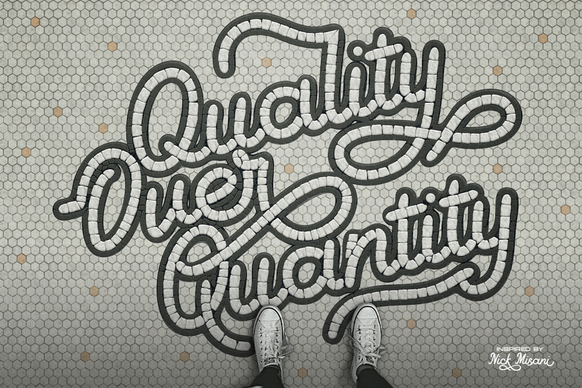Goodline - Monoline Font + Extras, a Script Font by endita (Photo 9 of 9)