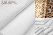 Textured Fabric Mockup, a Packaging Mockup by bazarova (Thumbnail 1 of 9)
