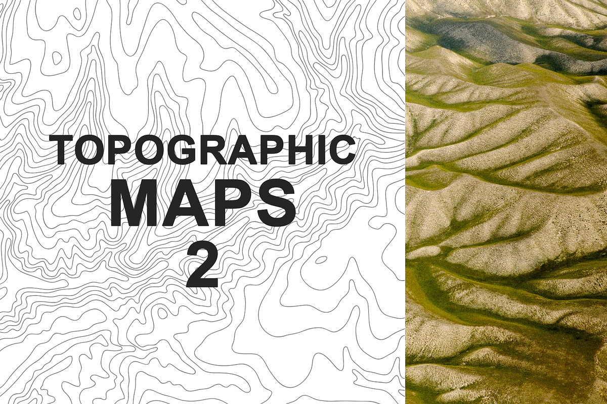 Topographic maps 2, a Texture Graphic by Lina_Lisichka (Photo 1 of 9)