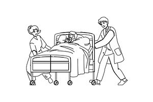 doctor emergency medical vector, a Healthcare Illustration by pikepicture