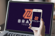 R or RR letter flat logo design, a Branding & Logo Template by Amadul11 (Thumbnail 4 of 4)