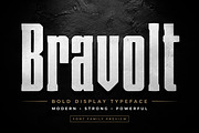 Bravolt, a Slab Serif Font by Wow Magic (Thumbnail 1 of 5)