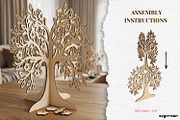 3D Family Tree Stand SVG Bundle, a Decorative Illustration by svgocean (Thumbnail 9 of 14)
