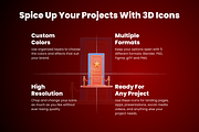 3D Theater Icons, a 3D by Flat Icons (Thumbnail 5 of 8)