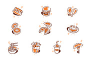 Food Doodle Icon Set Vol 1, a Food Illustration by SLAB! Design (Thumbnail 2 of 3)