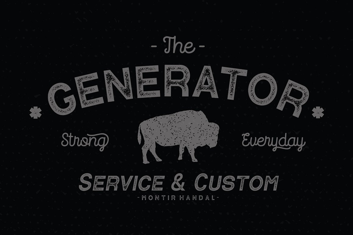VT Contender - Vintage Display Font preview 6