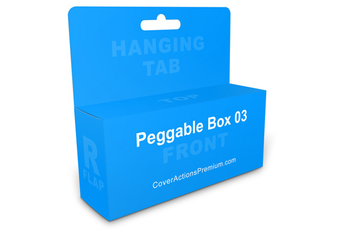 Hanging Display Box Mockup, a Product Mockup by Cover Actions Premium (Photo 2 of 7)