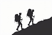 Adventure Trekking Vector Pack, an Illustration by musafir_fashion (Thumbnail 13 of 21)