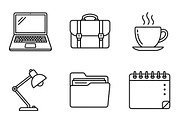 Interior Design Studio Icon Set, an Outline Icon by adenpinkstore (Thumbnail 10 of 12)