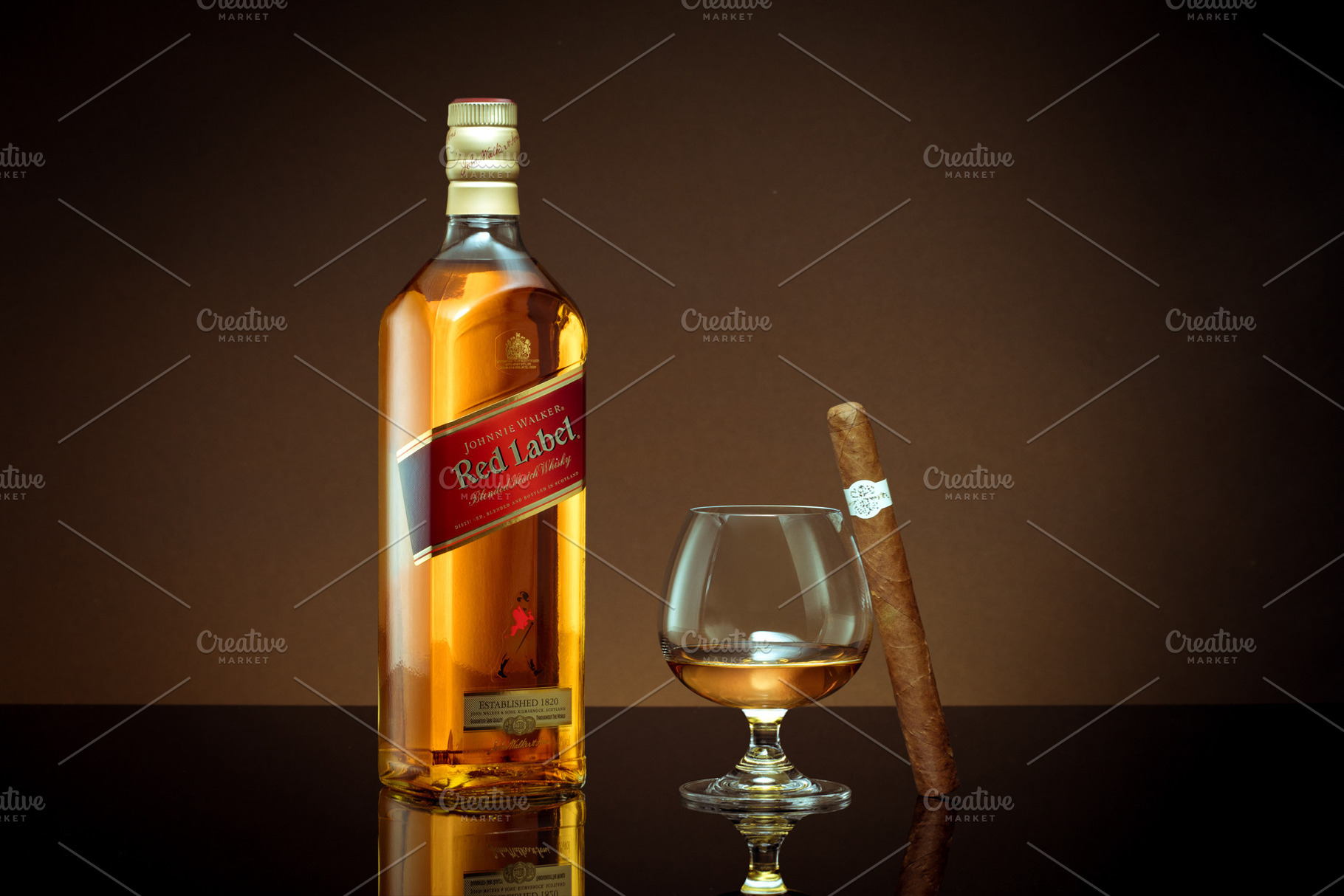 label red, a Photo by dmitryersler
