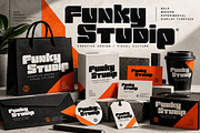 Funky Display, a Sans Serif Font by Wow Magic (Thumbnail 4 of 5)