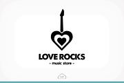 Love Rocks Logo Template, a Branding & Logo Template by Logo Heaven (Thumbnail 4 of 5)