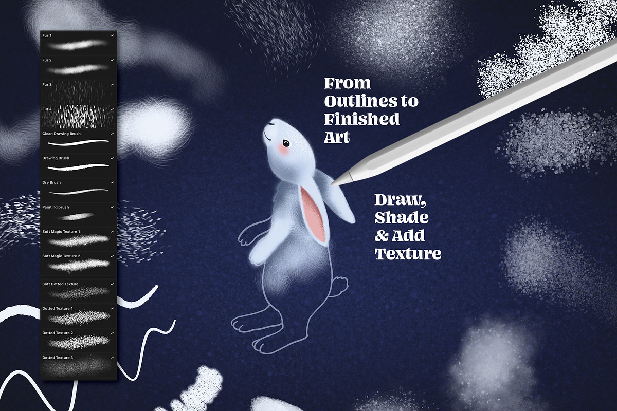 Christmas Magic Procreate Brushes, a Brush Add-On by Pencil Twist (Photo 7 of 11)