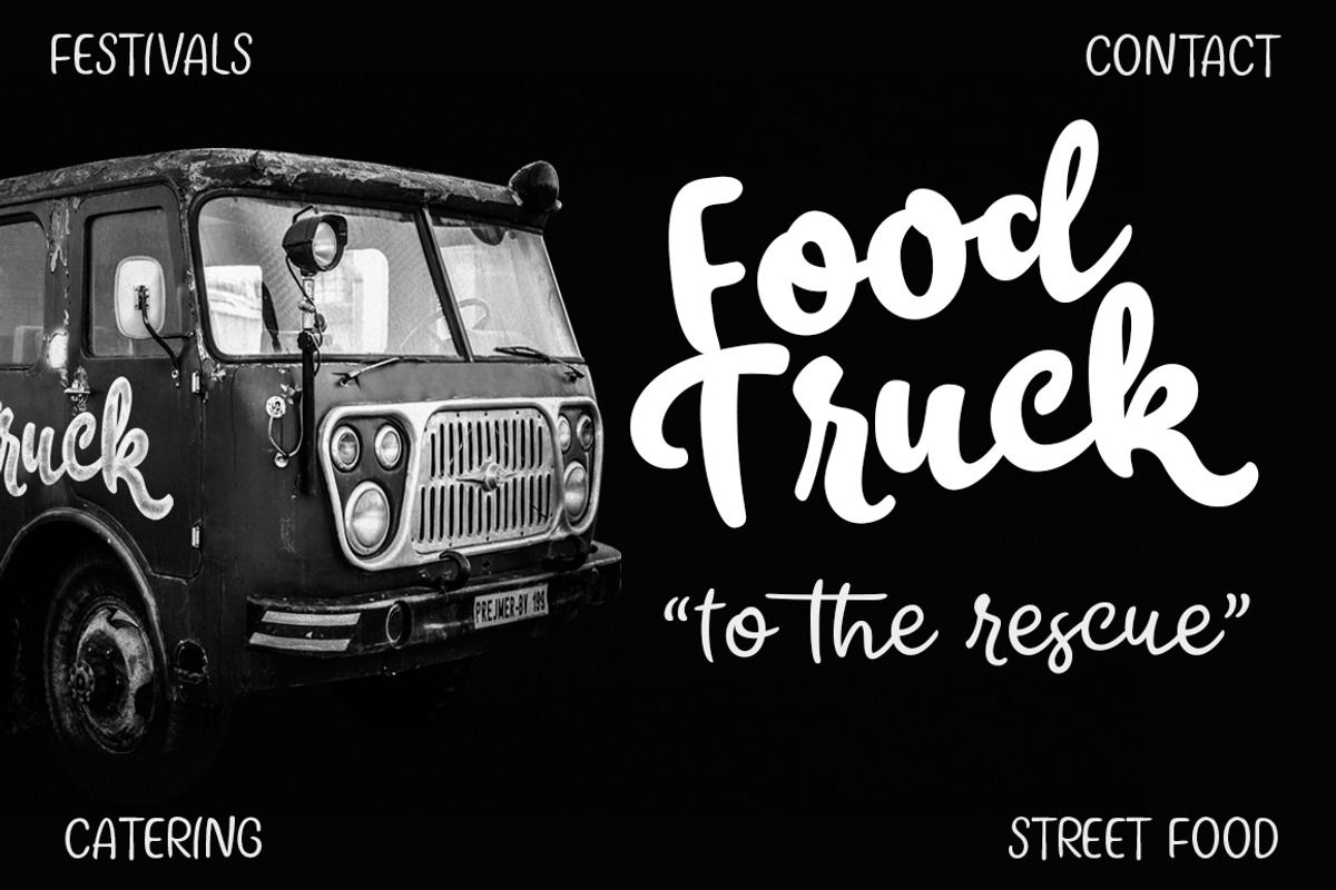 Takeaway -50% off!, a Script Font by Fenotype (Photo 11 of 14)