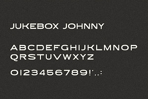 Jukebox Johnny I A Sans Serif Font