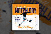 Match day social media flyers, a Social Media Template by Tanmoy Topu (Thumbnail 3 of 6)