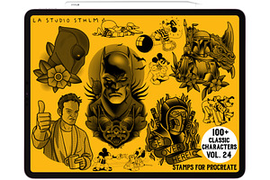 Classic Characters Vol.24- Stamp Set