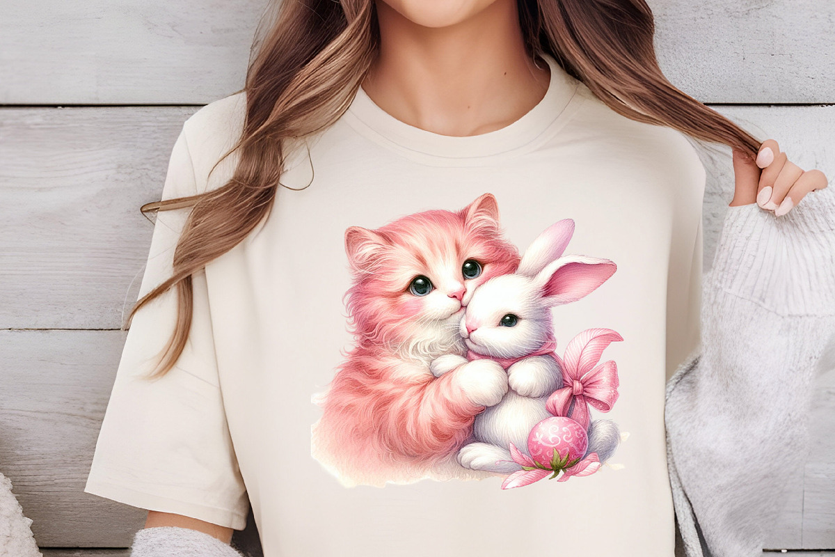 Easter Cute Clipart, an Illustration by DreamCafeArt (Photo 5 of 6)