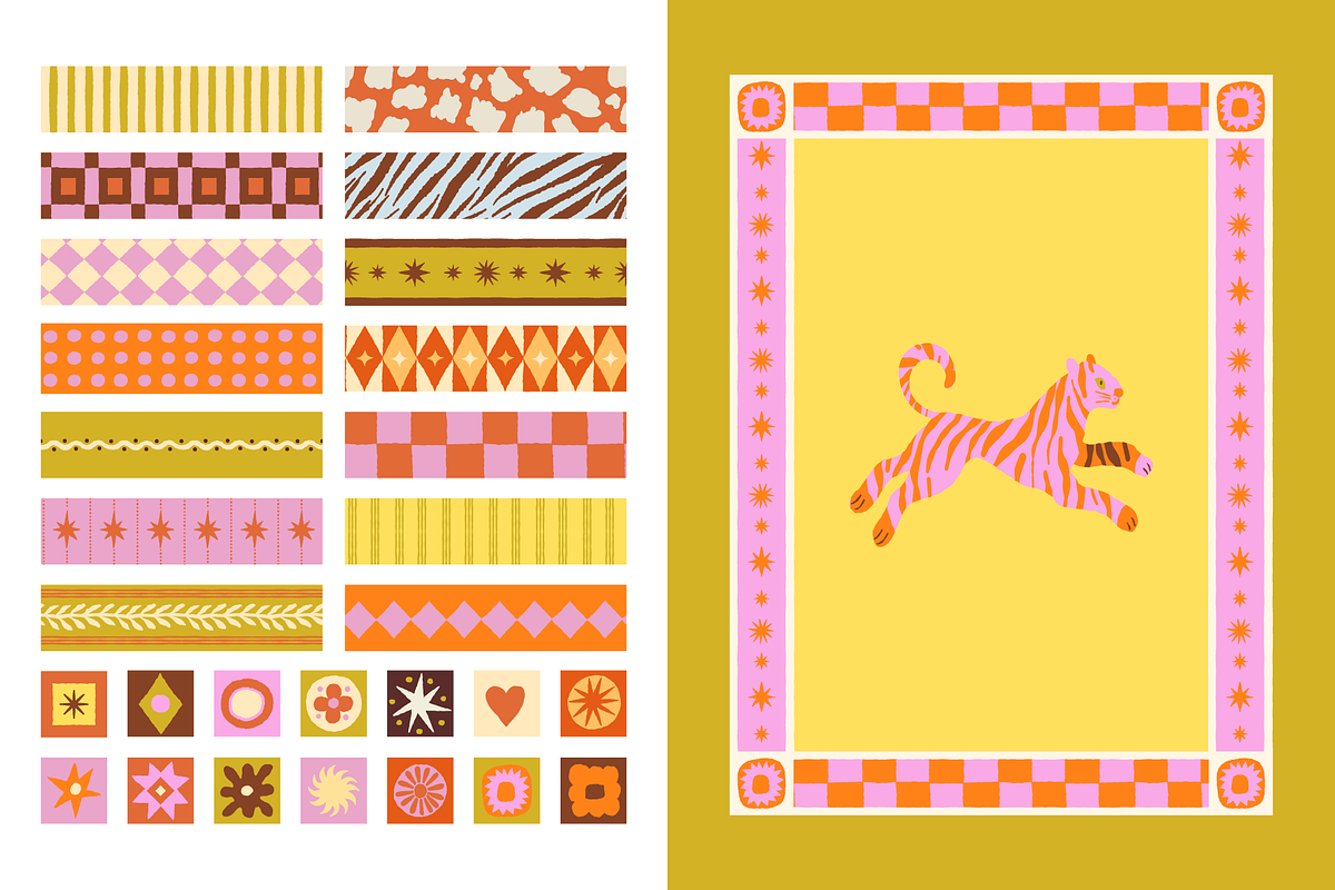Animal skin patterns & illustrations, a Pattern Graphic by venimo (Photo 7 of 13)