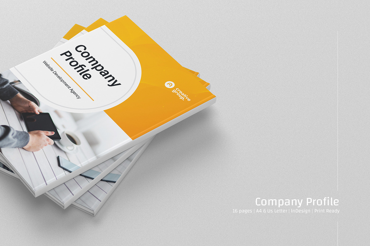 Company Profile 16 Pages, a Brochure Template by Brochure-Market (Photo 6 of 7)