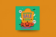 Halloween Sale Event Flyer, a Flyer Template by Guuver (Thumbnail 3 of 3)