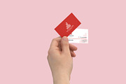 Business Card Mockups - 10 Views, an Advertising Mockup by Illusiongraphic (Thumbnail 11 of 24)