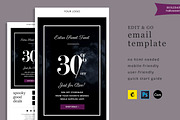 Halloween Email Template, an Email Template by Edit & Go Templates (Thumbnail 1 of 4)