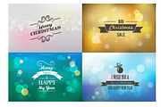 9 Light Bokeh & insignia backgrounds, an Illustration by Marish (Thumbnail 3 of 4)