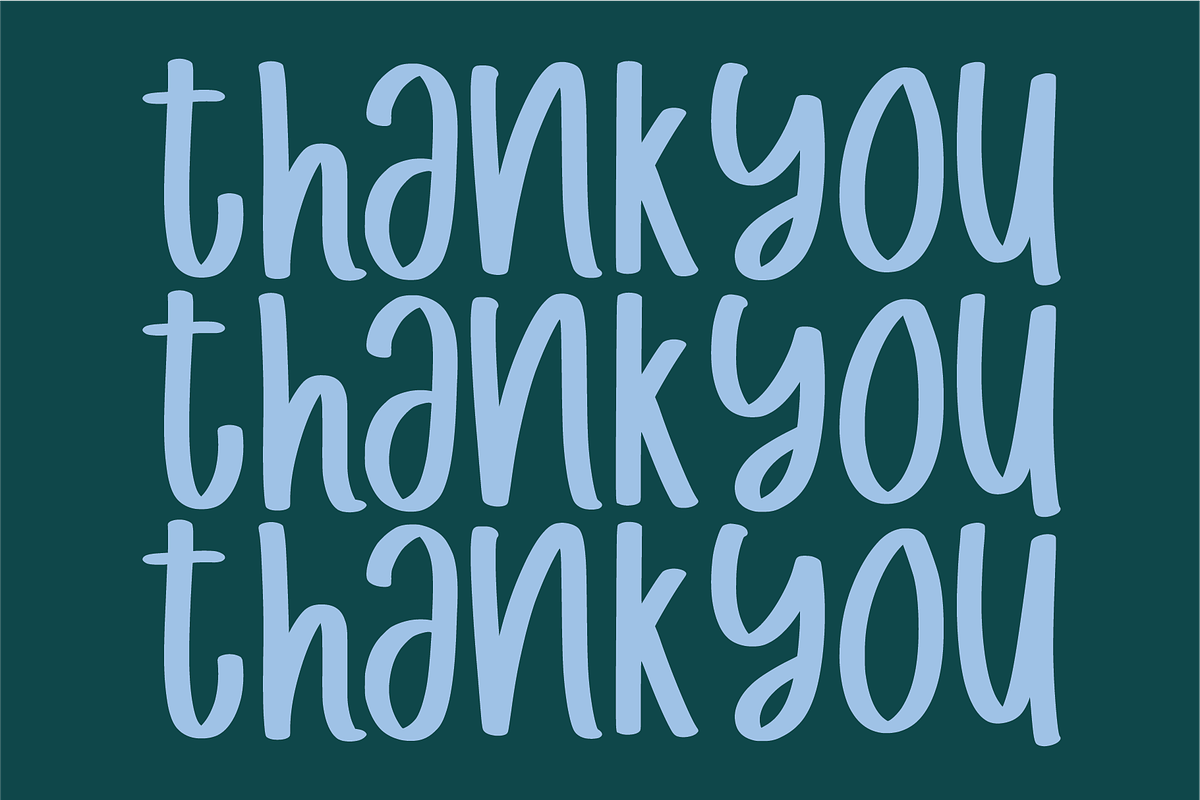 Bluetafy Playful Font, a Handwritten Font by Berdansabersama (Photo 9 of 9)